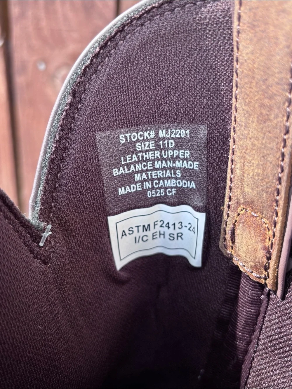 JUSTIN SAFETY TOE WORK BOOTS
